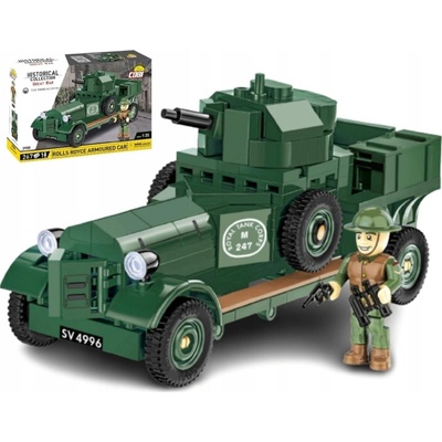 Cobi 2988 Great War Britské obrnené vozidlo Rolls Royce 1920 MK1