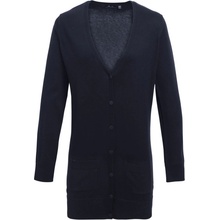 Premier Cardigan PR 698 dlouhý dámský COT-3906980032c Navy