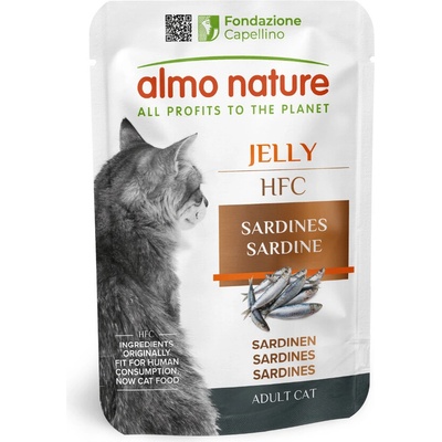 Almo Nature HFC Jelly sardinky 24 x 55 g