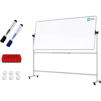 ALLboards Mobilní tabule TM Idea, oboustranná 220 x 100 cm řada FLEX, DMB2210