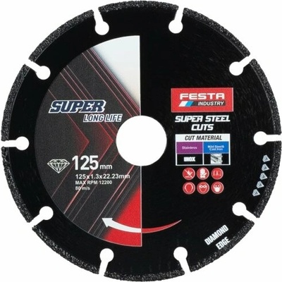 Festa Kotouč diamantový 125 x 1.3 x 22.2 mm 21306