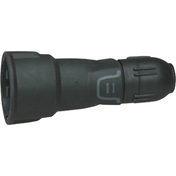 Legrand Куплунг LEGRAND Helium, 2P+E, 16A, с щуцер, IP44, черен (M011088)