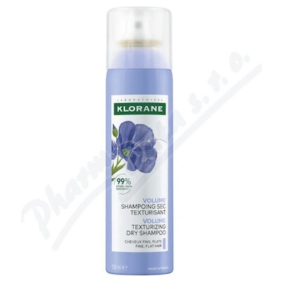 Klorane Suchý šampon s BIO lnem pro objem 150 ml