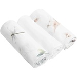 Sensillo Муселинови пелени Sensillo - 70 х 80 cm, 3 броя, бели (SILLO-09901) - baby