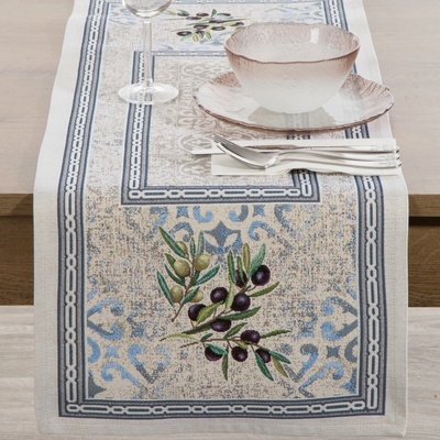 Eurofirany gobelínový Behúň OLIVE 40X100 CM
