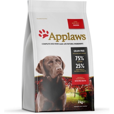 Applaws Dog Adult Large Breed Chicken 2 x 2 kg