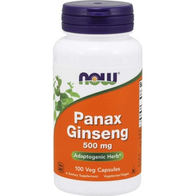 Now Panax Ginseng 500 mg 100 kapsúl