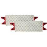 VHBW Комплект кърпи за почистване за Vileda Ultramat 2in1 / Ultramax 2in1 (888302503)