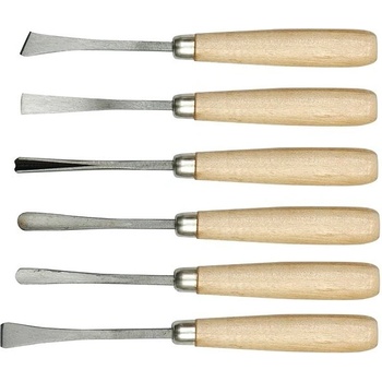 VOREL dláta 6 ks řezbářská