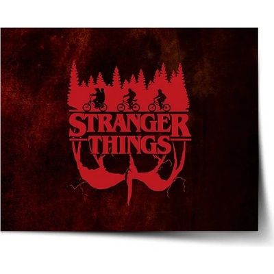 Sablio Plagát Stranger Things Red - 60x40 cm