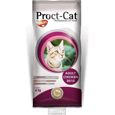 Visán PROCT Cat Adult kuře 4 kg