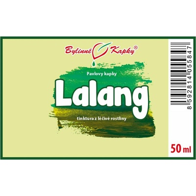 Lalang válcovitý tcm pavlovy bylinné kvapky tinktúra 50 ml