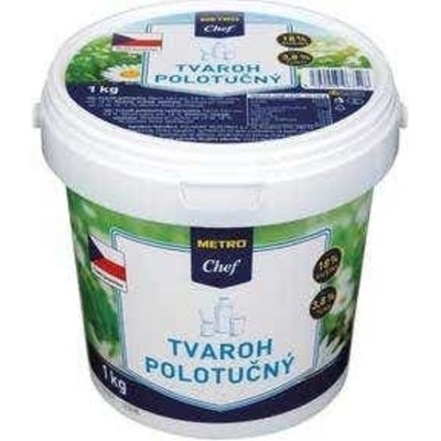 Metro Chef Tvaroh polotučný 1 kg – Zboží Dáma