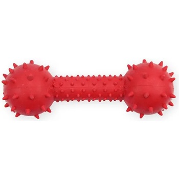 PET NOVA Tpr Играчка за кучета - червена щанга с камбанка, 14см