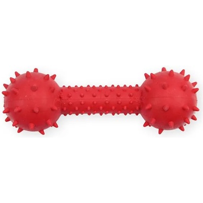 PET NOVA Tpr Играчка за кучета - червена щанга с камбанка, 14см