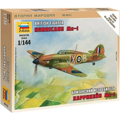Zvezda Hawker Hurricane Mk.I Snap Fit 1:144