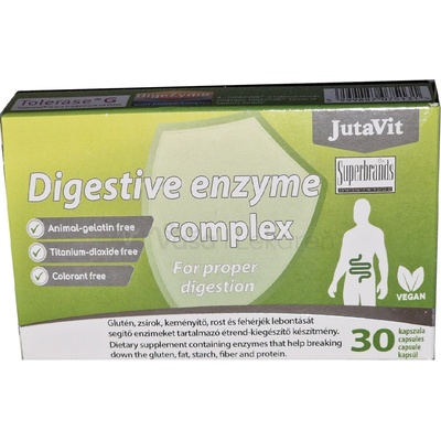 JutaVit Tráviaci enzým Komplex 30 tabliet