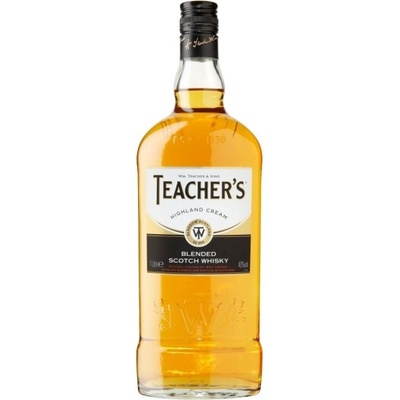 Teachers Higland Cream 40% 1 l (holá láhev)