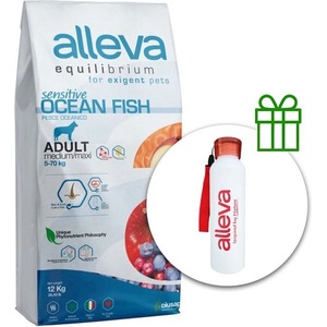 Alleva SP EQUILIBRIUM кучешка чувствителна океанска риба възрастен среден/макси 12 кг + термобутилка безплатно