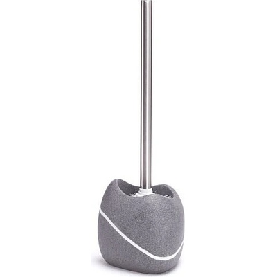 MSV WC štětka ZEN s polyresinovou nádobou šedá 141544