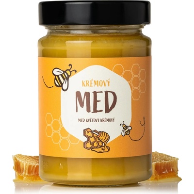 NaturalProtein Krémový med 250 g