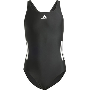 Adidas Детски бански костюм adidas Kid's 3 Stripes Bold Swimsuit - Black / White - размер 128 (EU) (750-1881-0112)