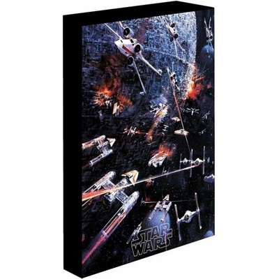Obraz LED svítící 30x40 cm - Star Wars