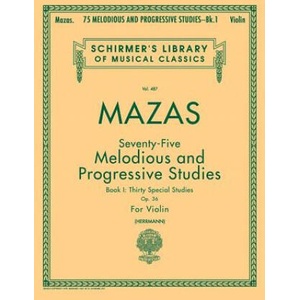 75 Melodious And Progressive Studies, Op. 36 | Jacques F. Mazas, William Herrmann (1986)