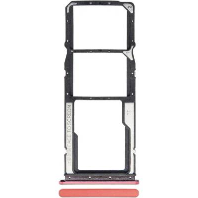 For_Xiaomi Šuplík na SIM kartu Xiaomi Redmi 8A – oranžovo-červená XIA0712