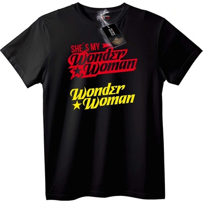 NOONEBRAND Тениска Моята Wonder Woman - XS, Black