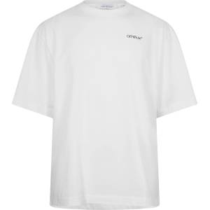 OFF WHITE Тениска OFF WHITE Men's Half Arrow Oversized T-Shirt - White 1000
