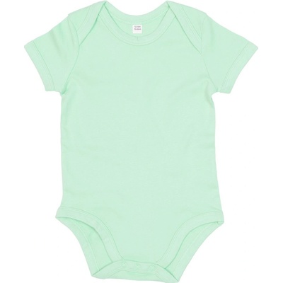 Babybugz Dojčenské body s krátkymi rukávmi Mätová