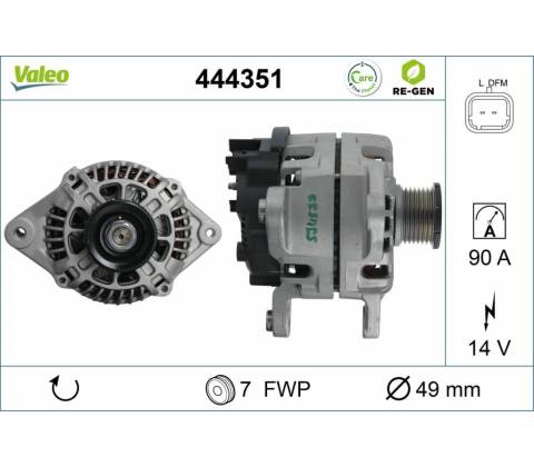 Alternátor VALEO 444351
