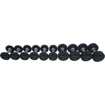 TUNTURI Pro Sada jednoručních činek 34-42 kg (5 párů)