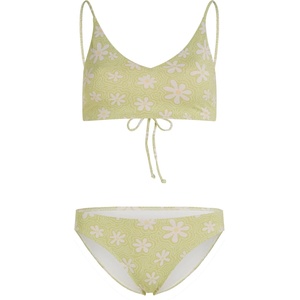 O'Neill Дамски комплект бикини O'neill Women's Beach Vintage Midles Rita Bikini Set Bikini - Green Daisyline - размер 44 (EU) (150-5638-0216)