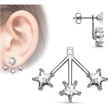 Piercingate hvězdičky NAU00935 čirá
