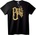 NOONEBRAND Тениска Dear Pain Злато Калиграм - XS, Black