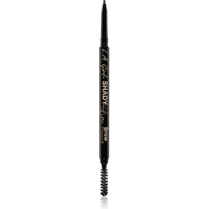 L. A. Girl Cosmetics Shady Slim автоматичен молив за вежди с четка цвят Espresso 0.08 гр