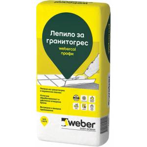 WEBER ЛЕПИЛО ЗА ПЛОЧКИ ВЕБЕР. col ПРОФИ f601 25кг (f601)