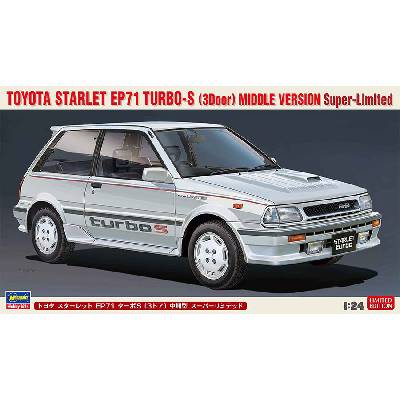 1/24 Toyota Starlet EP71 Turbo-S (3Door) Middle Version Super-Limited (020508)