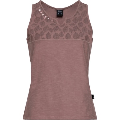 Chillaz Дамски топ Chillaz Women's Korfu Leaves Top - Wine - размер 34 (EU) (916-6252-0312)