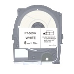 PRO-MAX Max LM-505W, 5mm x 16m, бял съвместима лента (LM-TP505W)