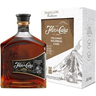 Flor De Cana Volcanic Bourbon Cask 40% 1 l (kartón)