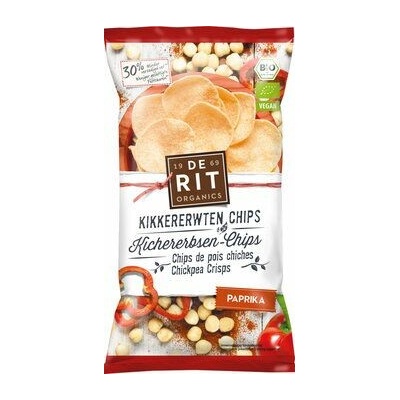 De Rit Cizrnové chipsy paprika bio 75 g
