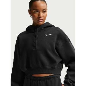 Nike Суитшърт w nsw phnx flc os crp hnly hdy