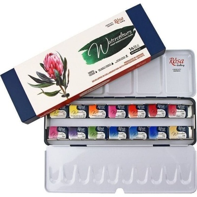 akvarelový set ROSA Gallery "CLASSIC" Balenie: 14 x 2,5ml