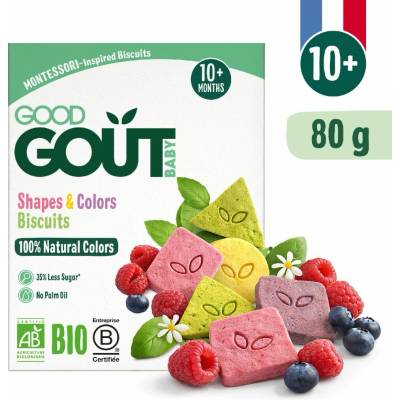 Good Gout Bio Sušienky farby & tvary 80 g