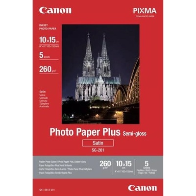 Canon Хартия, Canon SG-201 10x15cm, 5 sheets (1686B072AA)