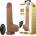 Pretty Love Tommy Thrusting & Vibrating RealDeal Dildo with Remote 22.5cm Brown