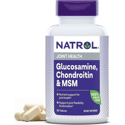 Natrol Glucosamine Chondroitin and MSM, 90 Tablets